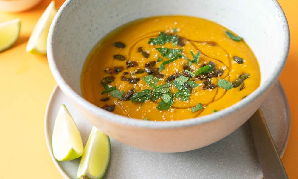 Red Thai Curry Pumpkin Soup